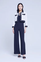 Koda Colorblock Crop Jkt