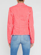 Wayne Crop Fray Jacket