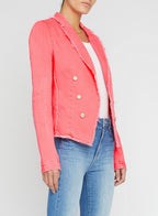Wayne Crop Fray Jacket