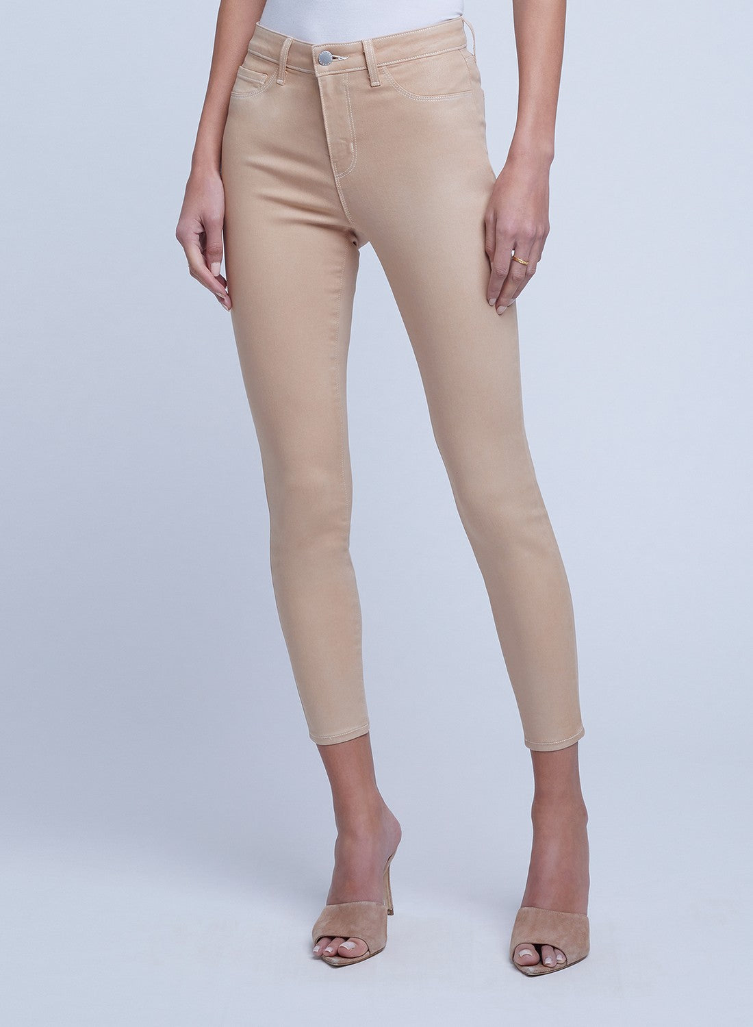 Margot High-Rise Skinny Mix Stitch