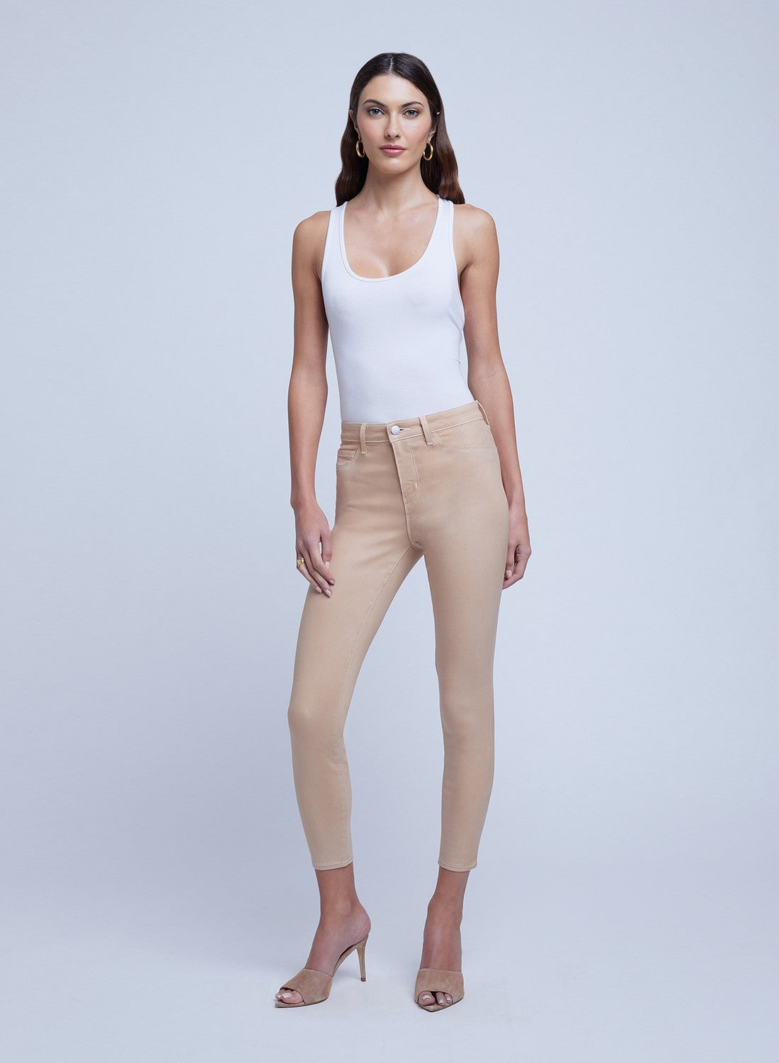 Margot High-Rise Skinny Mix Stitch