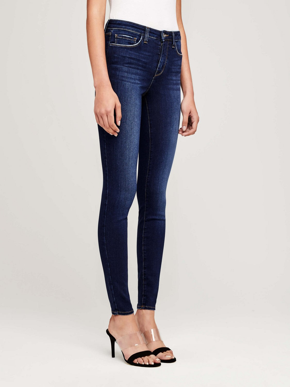 Marguerite Skinny de tiro alto