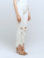 High Line skinny de tiro alto