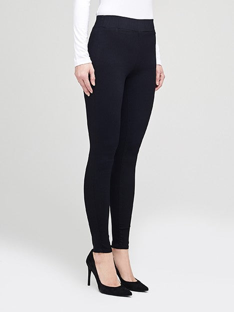 Jeans pull-on a vita alta Rochelle