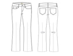 Sada High Rise Crop Slim