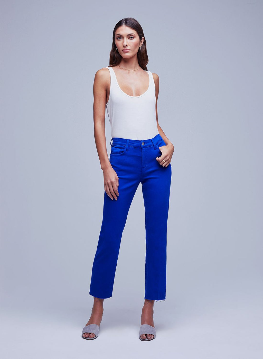 Sada High Rise Crop Slim