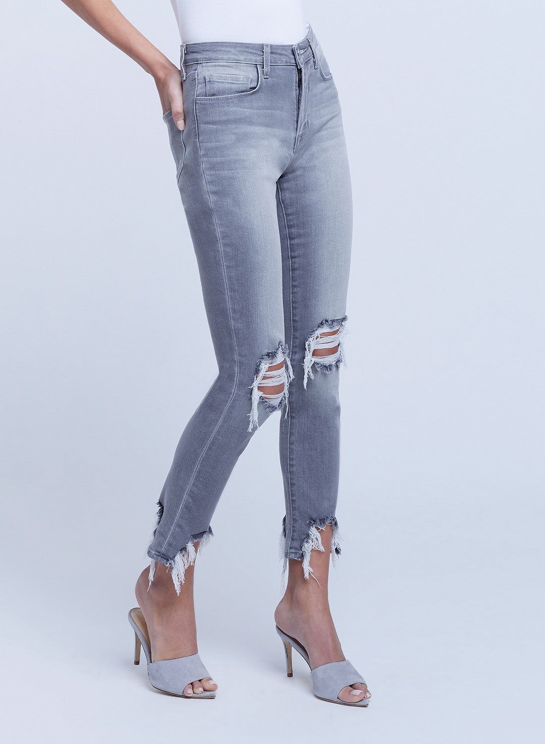 High Line tiro alto skinny Dest