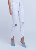 High Line tiro alto skinny Dest