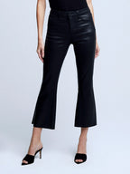 Kendra High Raise Crop Flare
