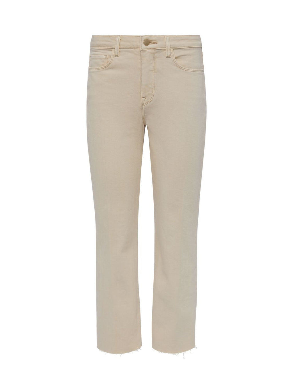 Jeans cropped a gamba larga a vita alta Wanda Mx St