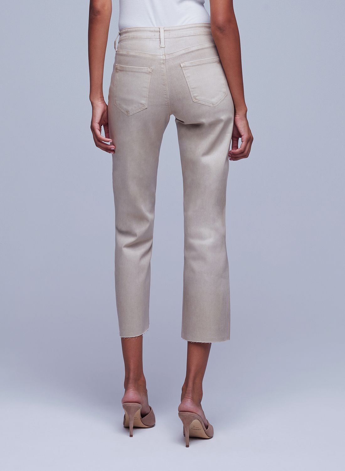 Wanda High-Rise Crop Wide Leg