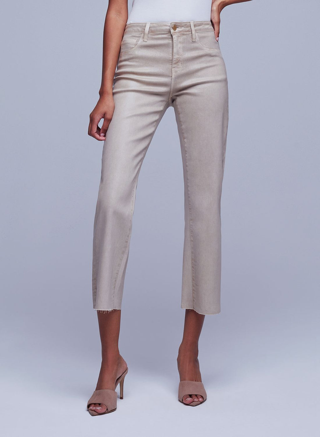 Wanda High-Rise Crop Wide Leg