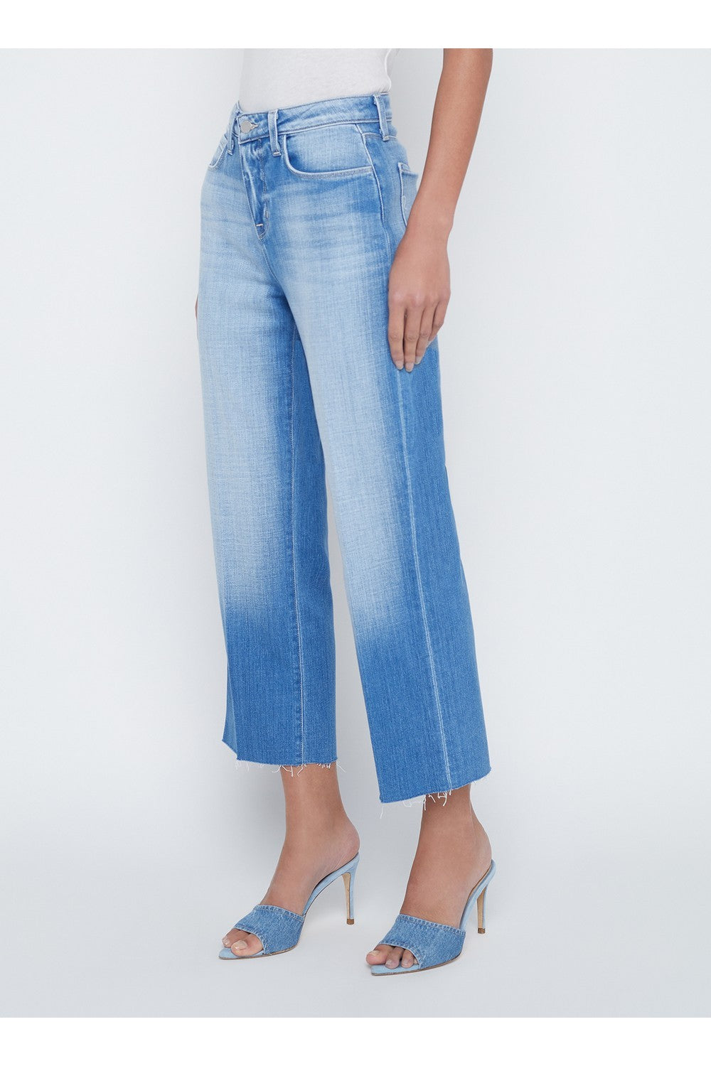Wanda High-Rise Crop Wide Leg