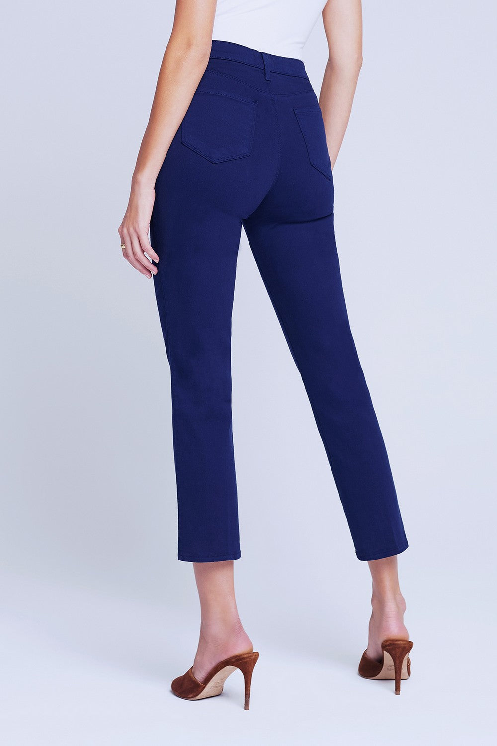 Alexia High-Rise Crop Cigarette