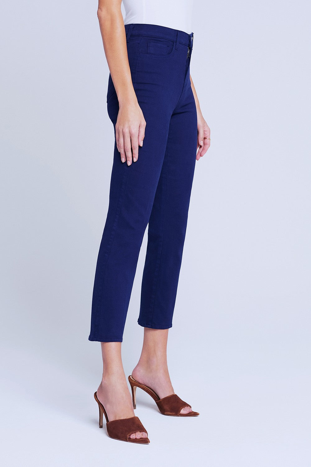 Alexia High-Rise Crop Cigarette