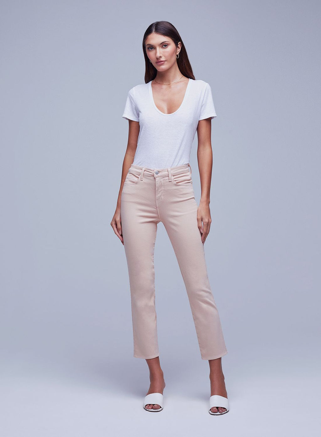 Alexia High-Rise Crop Cigarette