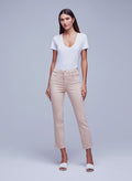 Alexia High-Rise Crop Cigarette