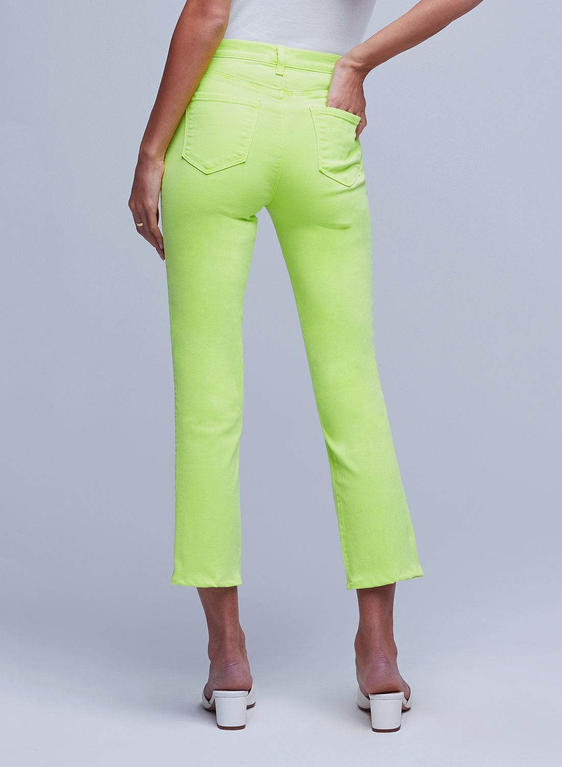 Alexia High-Rise Crop Cigarette