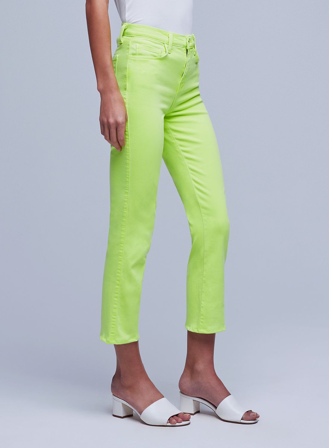 Alexia High-Rise Crop Cigarette
