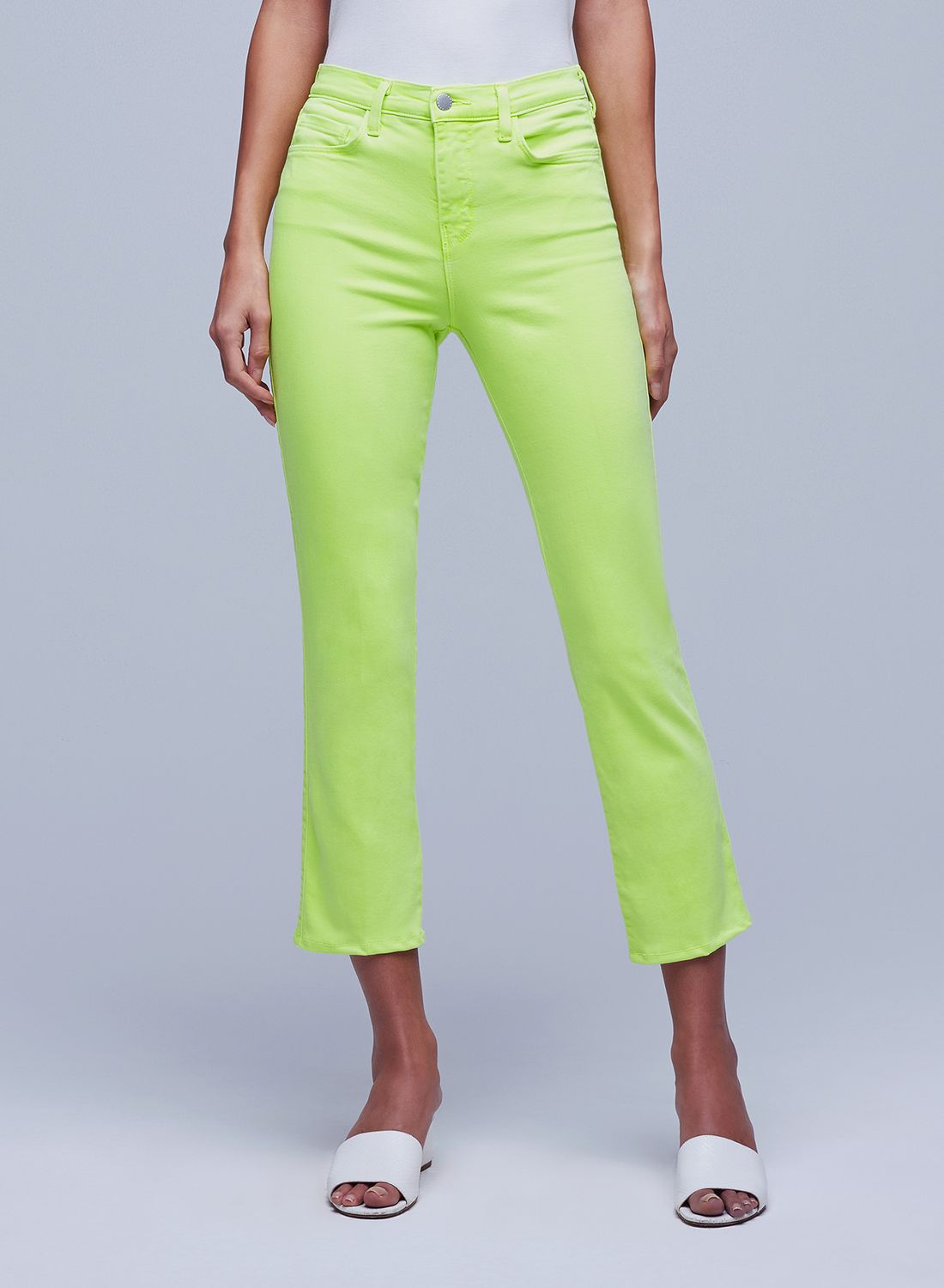 Alexia High-Rise Crop Cigarette