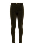 Josie Skinny de tiro alto con abertura de manga corta