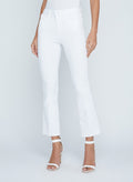 Jeans cropped micro boot a vita ultra alta Mira