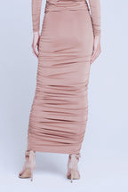 Otis Rusched Pencil Skirt