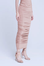 Otis Rusched Pencil Skirt