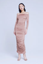 Otis Rusched Pencil Skirt