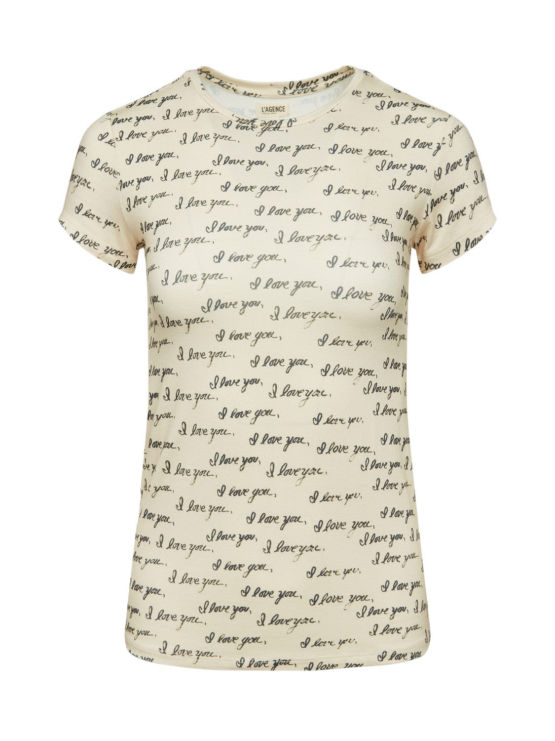 Ressi Camiseta de cuello redondo de manga corta VT Ilu