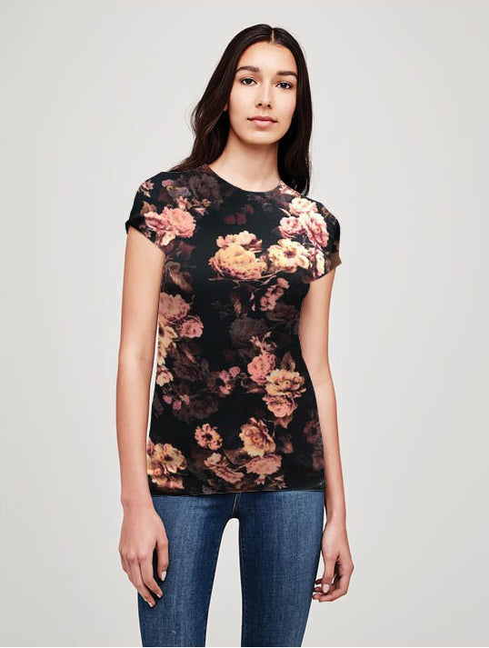 T-shirt girocollo a maniche corte MMR Ressi