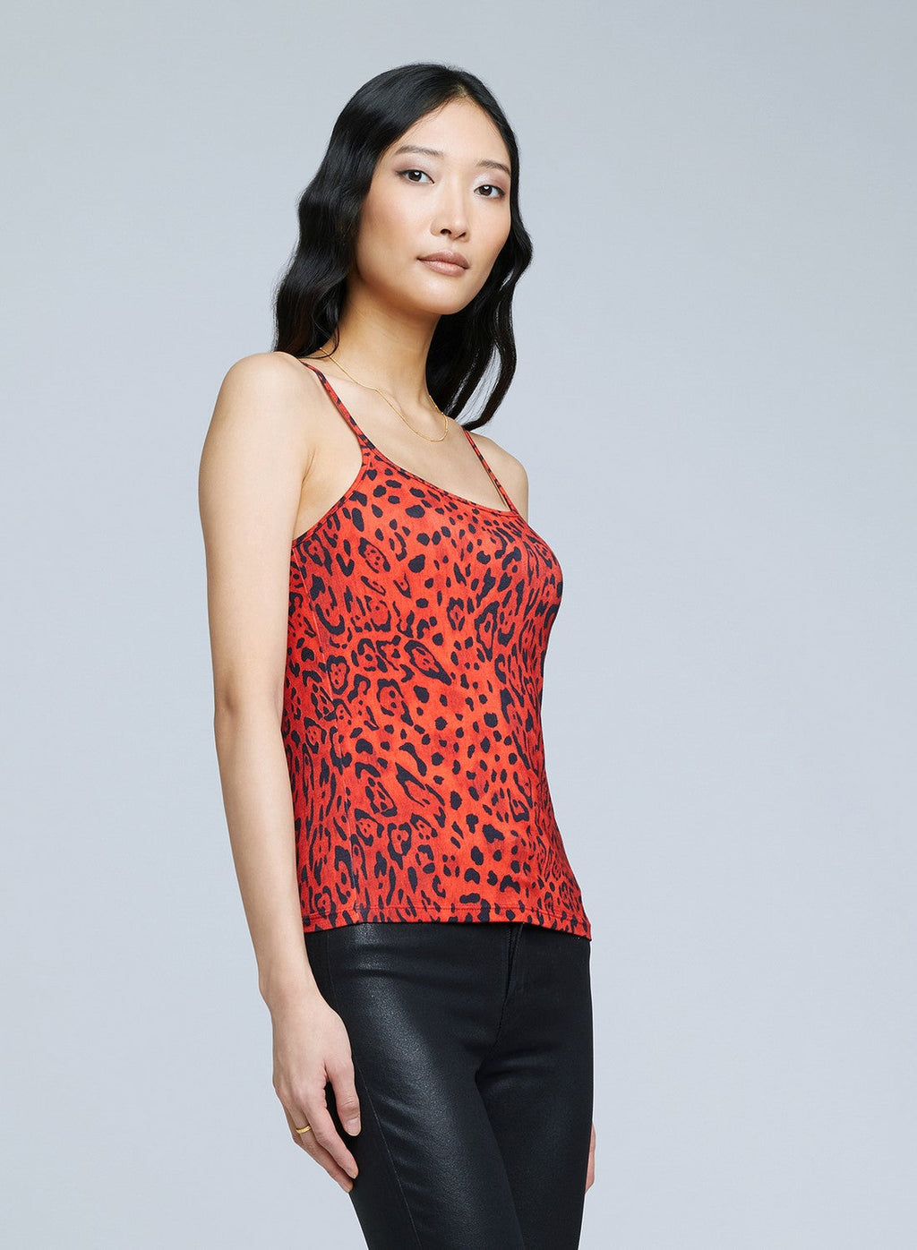 Ella Spag Tank Red Cheet
