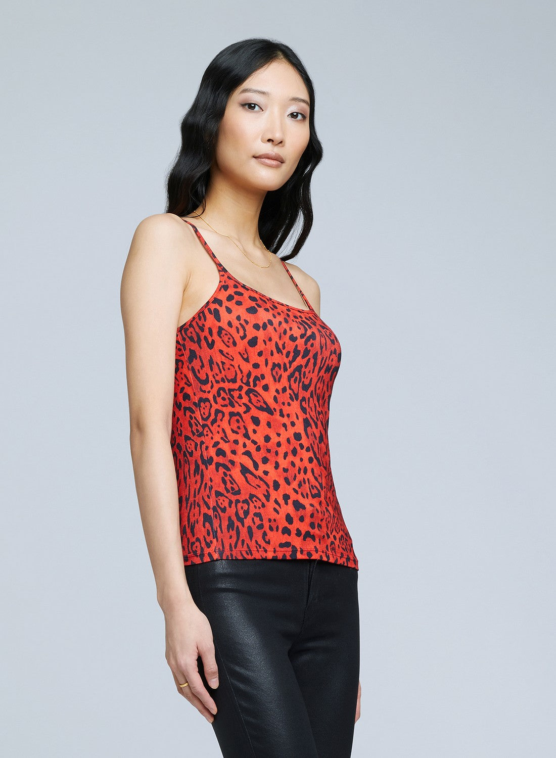 Ella Spag Tank Red Cheet