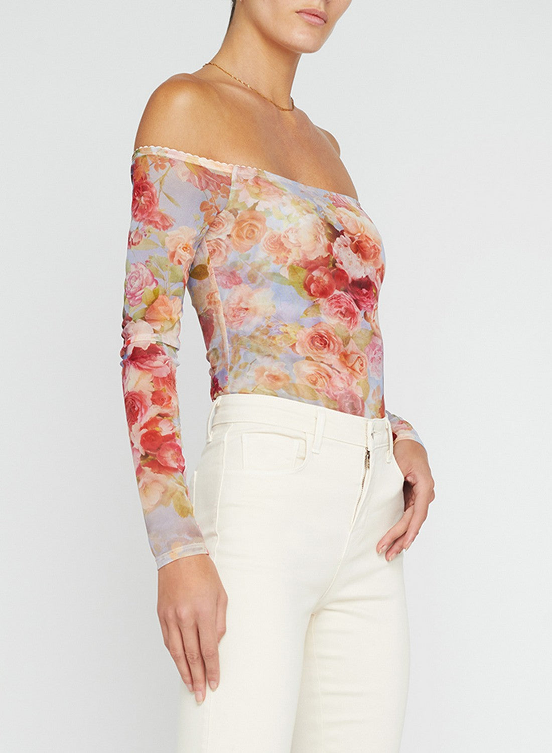 Peonie Off Shldr Bodysuit