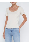 Alva Ss Uneck Top