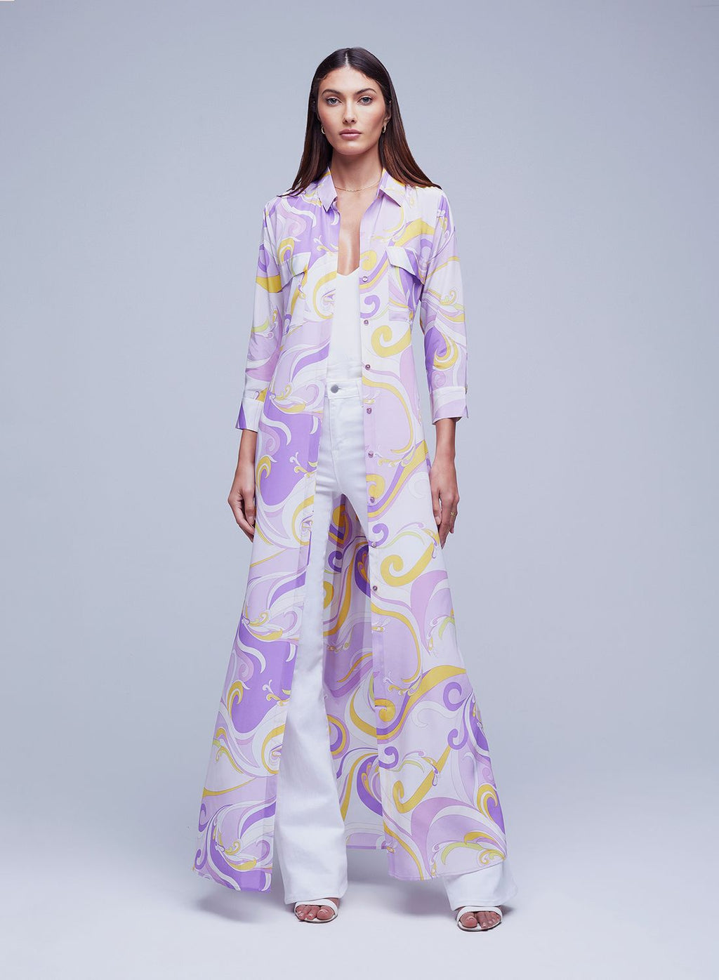 Cameron Long Shirt Dress