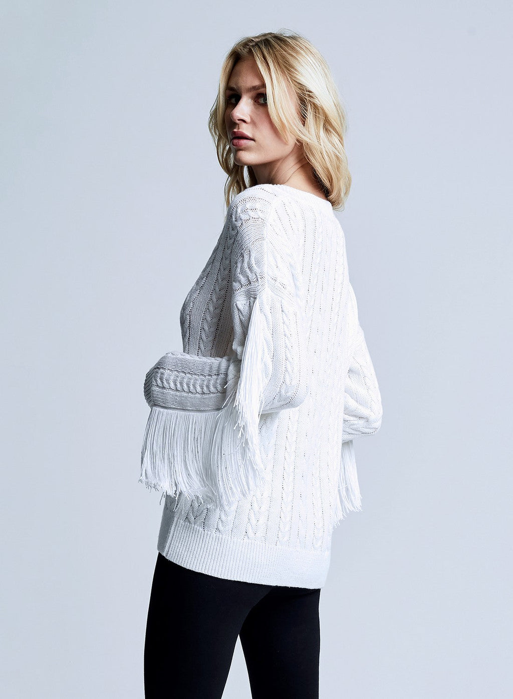 Savanah Fringed Sweater