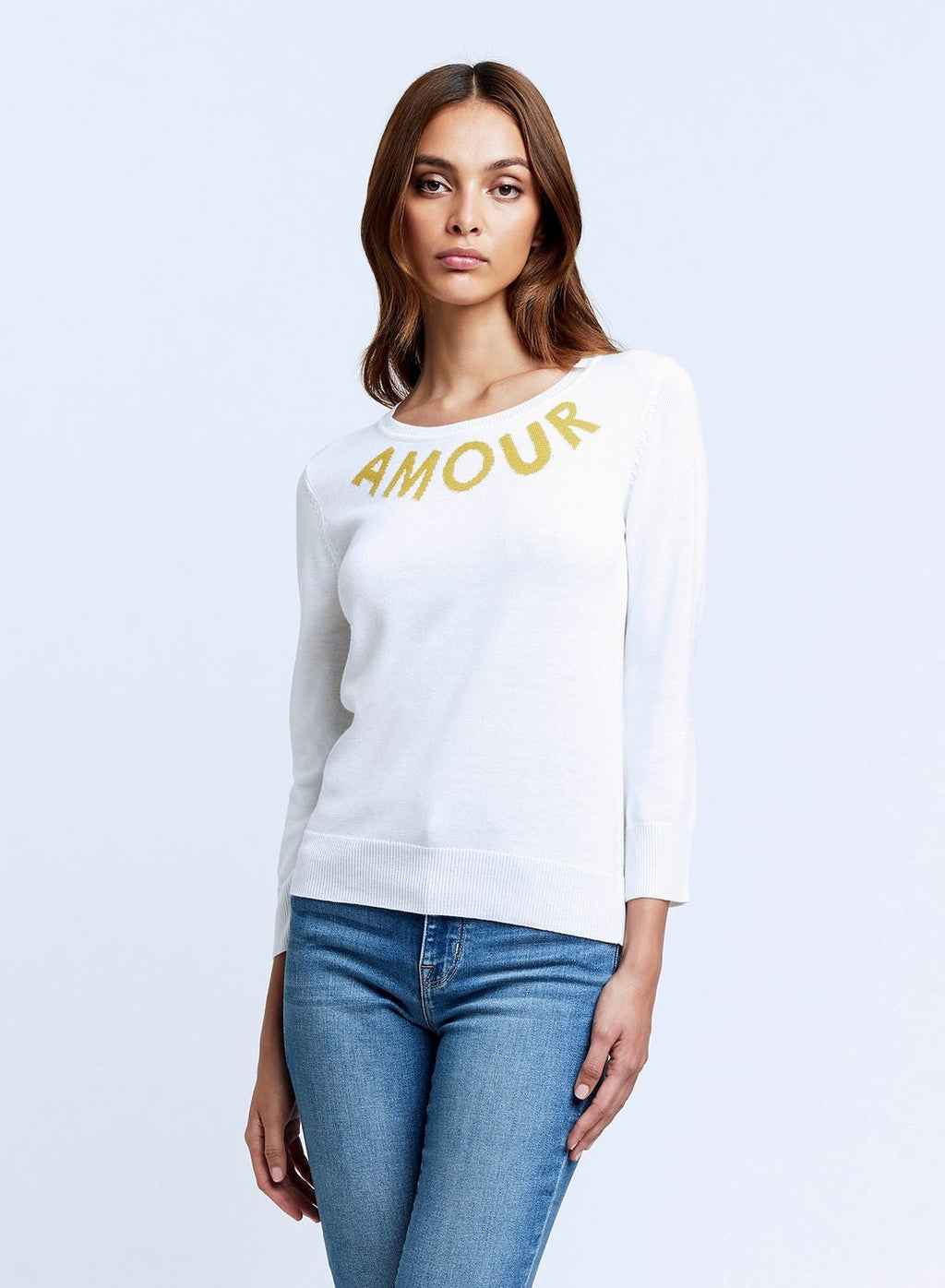 Pullover con maniche a tre quarti Marnie