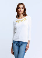 Pullover con maniche a tre quarti Marnie