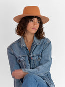 Chapeau Feutre Lais - Apricot