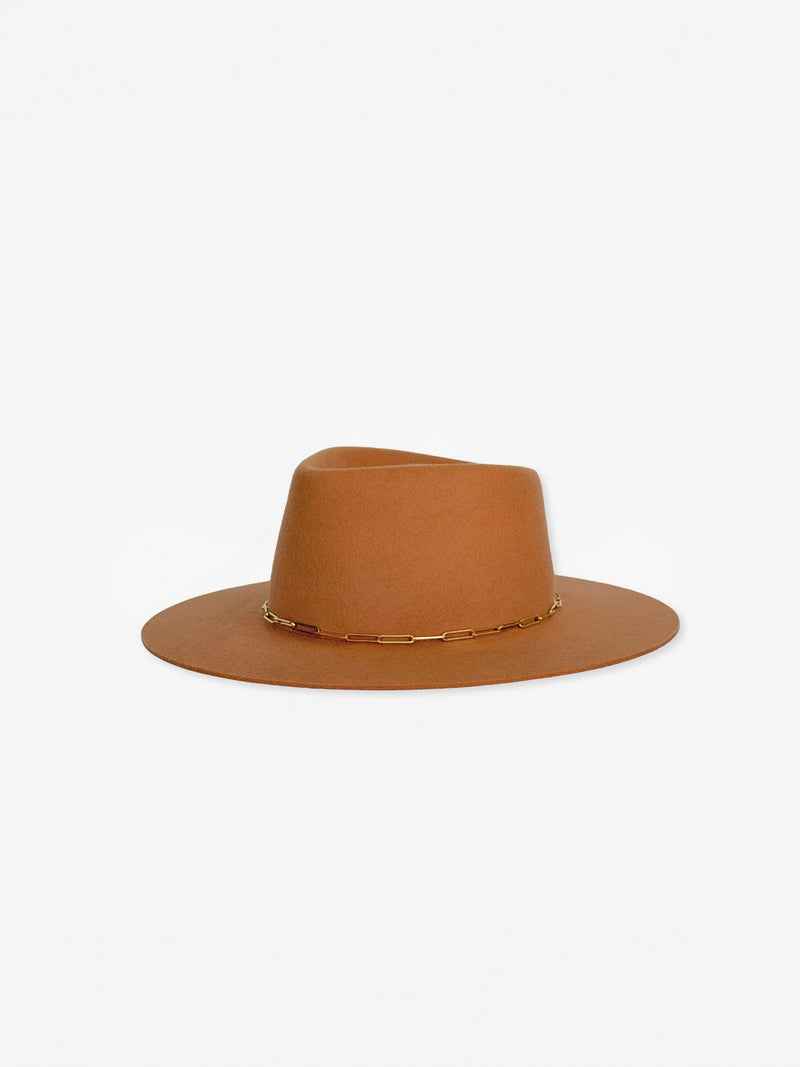 Chapeau Feutre Lais - Apricot