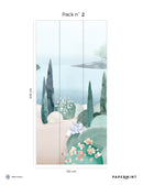 Fresque Mer (la) - Bleu lagon