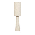 Loft - Lampadaire À Pois - Métal Et Tissu Bouclette - Beige