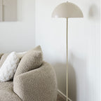 Sheffield - Floor Lamp - Marble And Metal - Beige