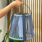 Rayglow - Solar Floor Lamp - Steel - Grey