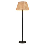 Raffy Tall - Lámpara de pie solar - Polirratán - Beige