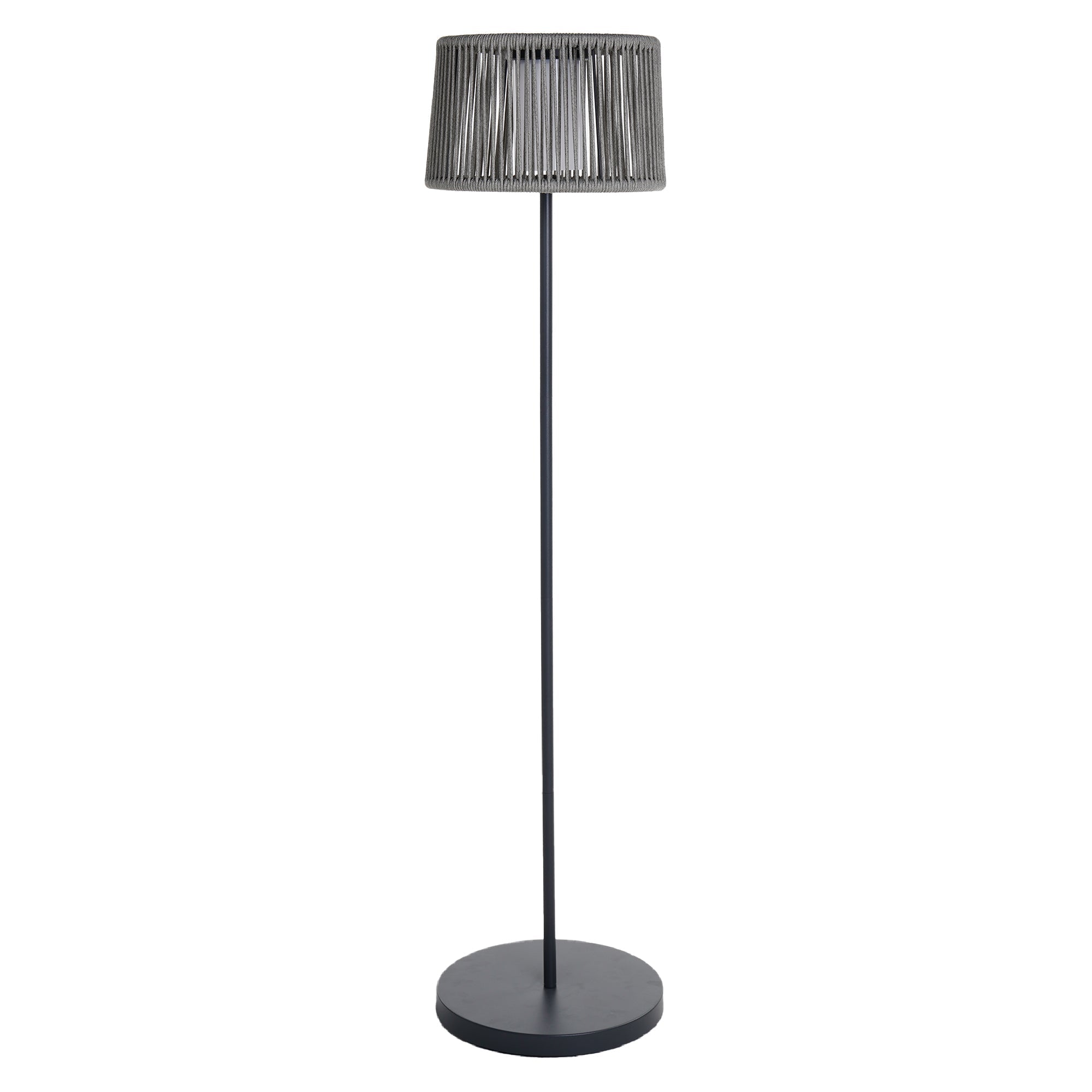 Soleo - Lampadaire Solaire - Acier - Gris
