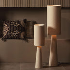 Loft - Floor Lamp - Bouclé Fabric - Beige