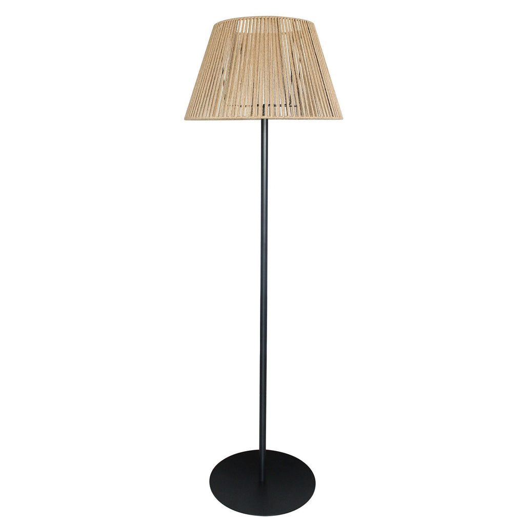 Raffy Tall - Wireless Floor Lamp - Rope - Beige