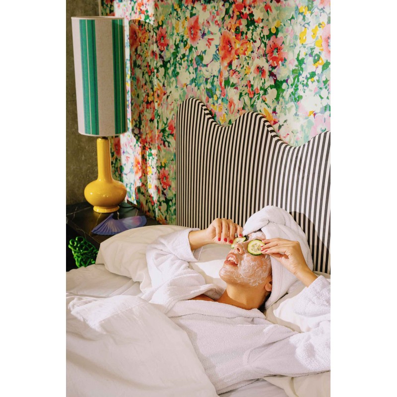 Groovy Lines “Coline” Table Lamp – Multicolor